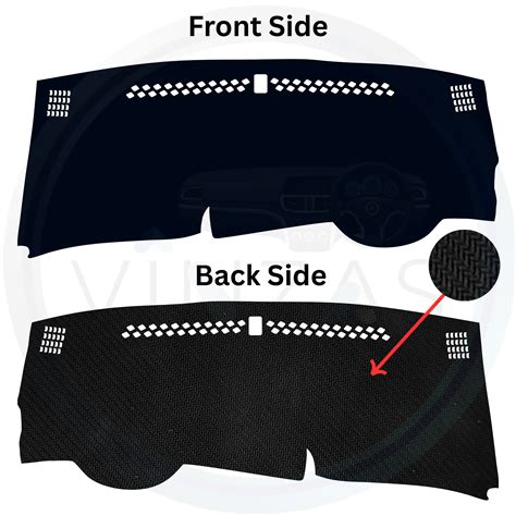 Car Dashboard Cover Mat For Honda WR-V 2017 To 2023 – Vinzas