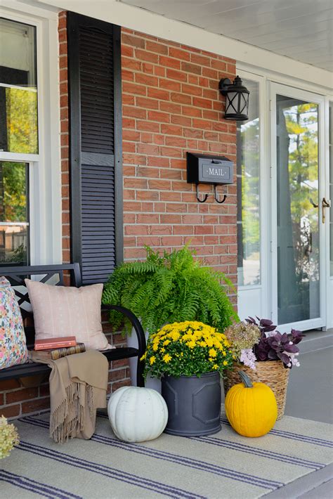 The Best Fall Front Porch Decor Ideas On A Budget - Rambling Renovators