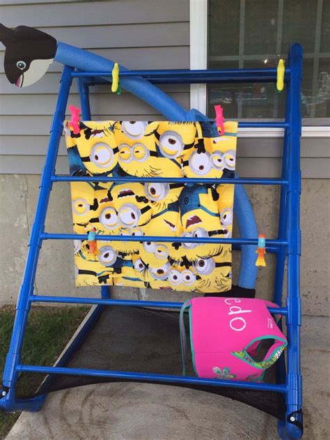 Image result for PVC Pool Float Rack