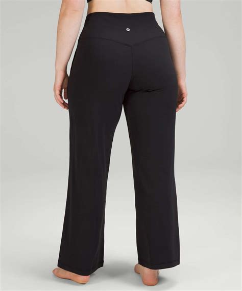Lululemon Align Wide Leg High-Rise Pant 31" - Black - lulu fanatics
