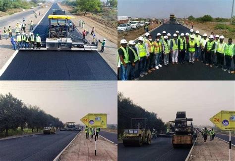 25.54-km single lane road developed by NHAI in record 18 hours, Gadkari ...