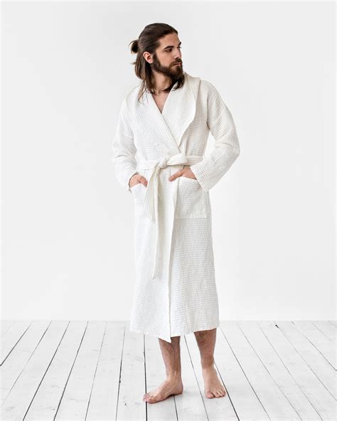 Mens Summer Waffle Robe at Laura Hefley blog