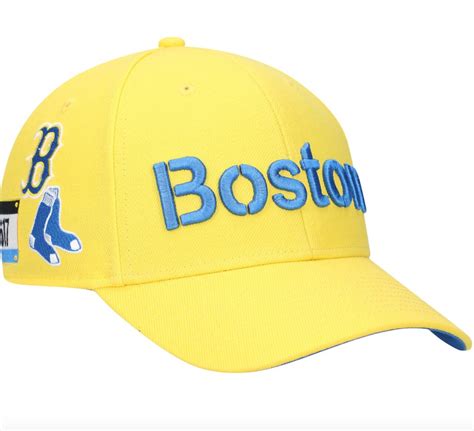 Where to buy Red Sox Boston Marathon yellow and blue Patriots Day gear ...