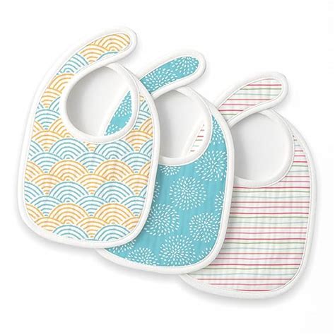 TIDY SLEEP Muslin Pure Cotton 3 Layer Baby Bibs, Ultra Soft Skin ...