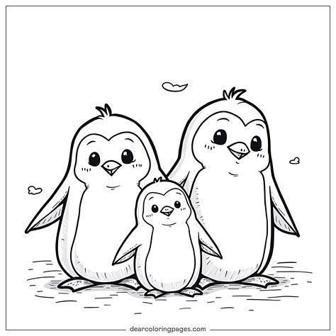 Penguin Coloring Pages - 16 Free Printable Coloring Pages