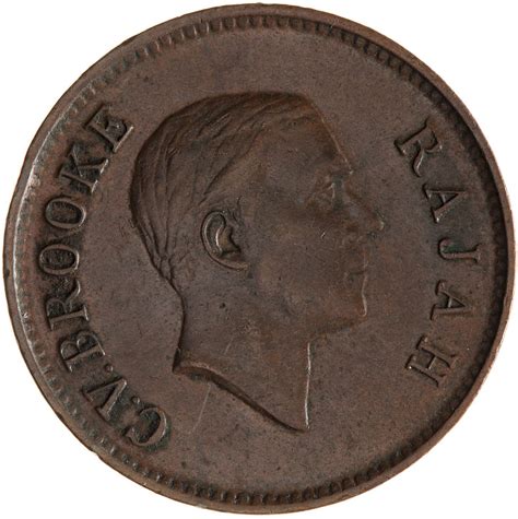 One Cent 1930, Coin from Sarawak - Online Coin Club