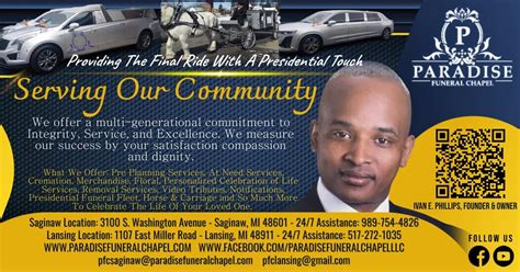Paradise Funeral Chapel | Saginaw MI
