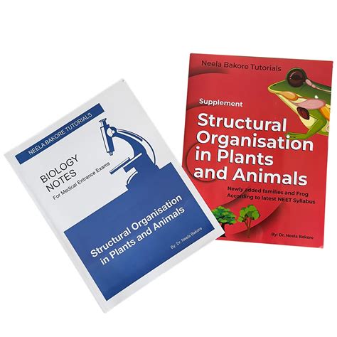 Buy Structural Organisation in Plants and Animals Notes for NEET & CBSE ...