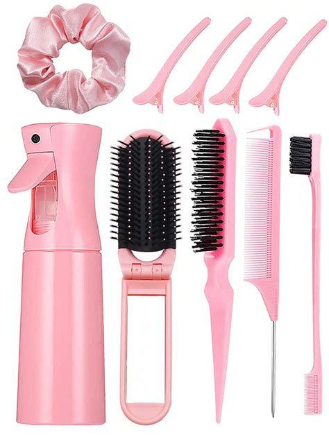 1/10pcs Silicone Scalp Massage Brush Set, Including 1pc 200ml High ...