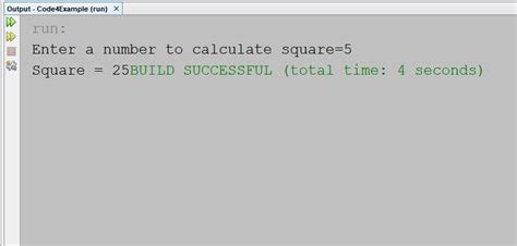 Java Square a Number 的图像结果