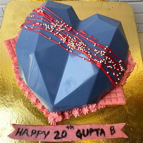 BLUE HEART PINATA CAKE Online | Order BLUE HEART PINATA CAKE - Cakegift.in