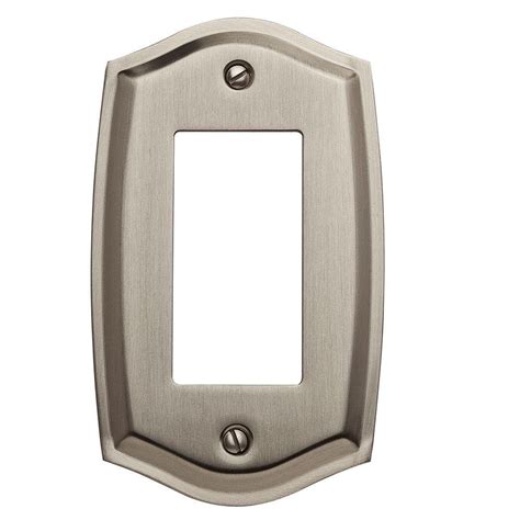 Baldwin 4785.150.CD Colonial Design Single GFCI Switch Plate, Satin ...