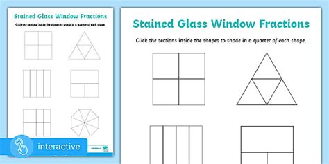 👉 Digital PDF for White Rose Maths Y3 Recognise a Quarter (R)