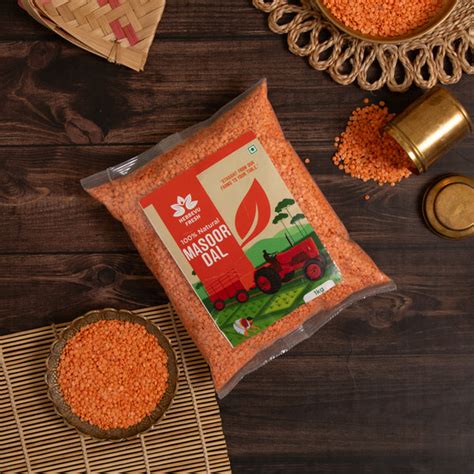 Hebbevu Masoor Dal Fine - Hebbevu Fresh
