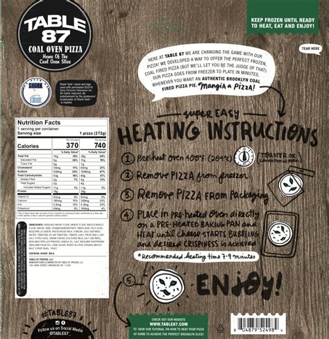 Coal Oven Margherita Pizza Pie 10" – Table 87 Coal Oven Pizza