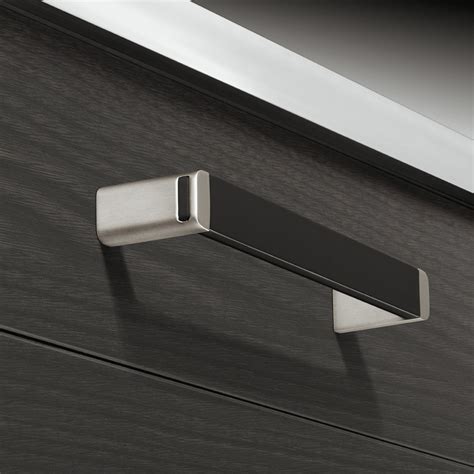 Tay nắm tủ, tay nắm nhôm có đế, Häfele Design model H1365 - trong ...