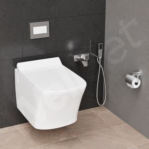 Well Set White Commode Ceramic Western Toilet, Water Closet, Commode ...