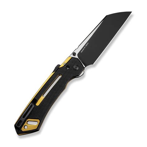 CIVIVI Buster FG Thumb Stud & Superlock, Black Coarse G10 Handle, 4.2 ...