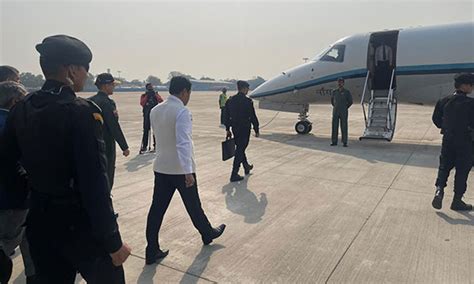 Union Minister Sarbananda Sonowal departs on special flight for Iran ...