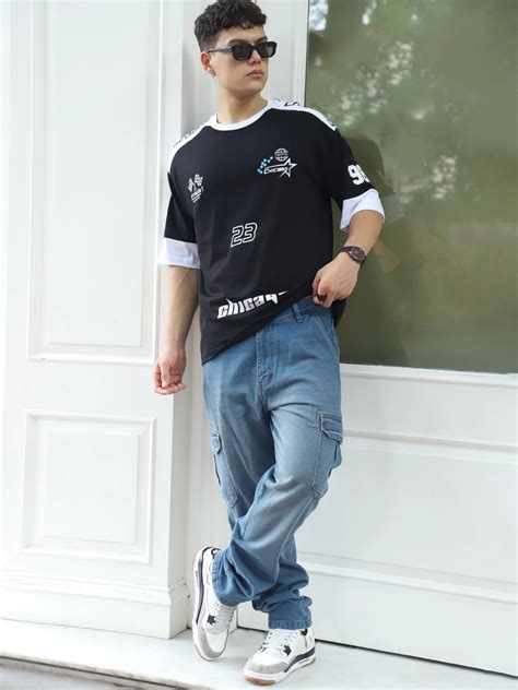 Men's Denim Cargo Pants – Rugged & Stylish | Jimmy Luxury