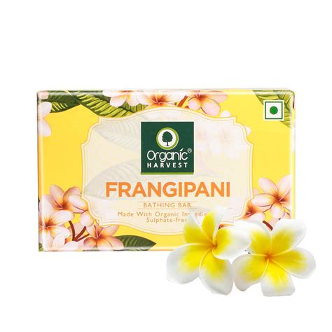 Buy Organic Harvest Frangipani Bathing Bar, 125 g Online at Low Prices ...