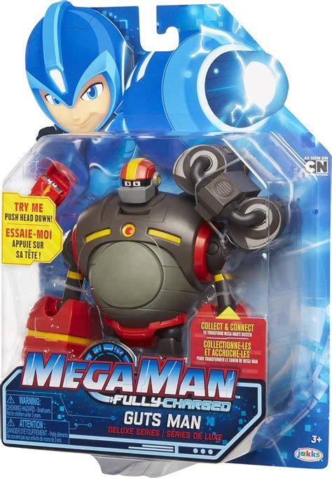 Mega Man Fully Charged Buy 7 Inch Action Figure | Guts Man Online India ...