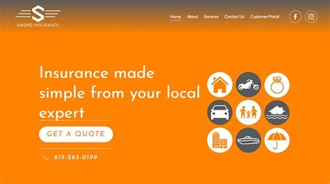 Insurance Agent Website 的图像结果