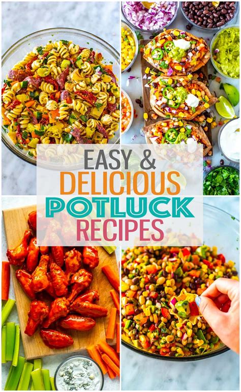 Potluck Food Recipes