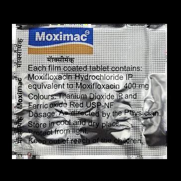 MOXIMAC 400MG TABLET 10'S Price, Uses, Side Effects & Substitutes | Medkart