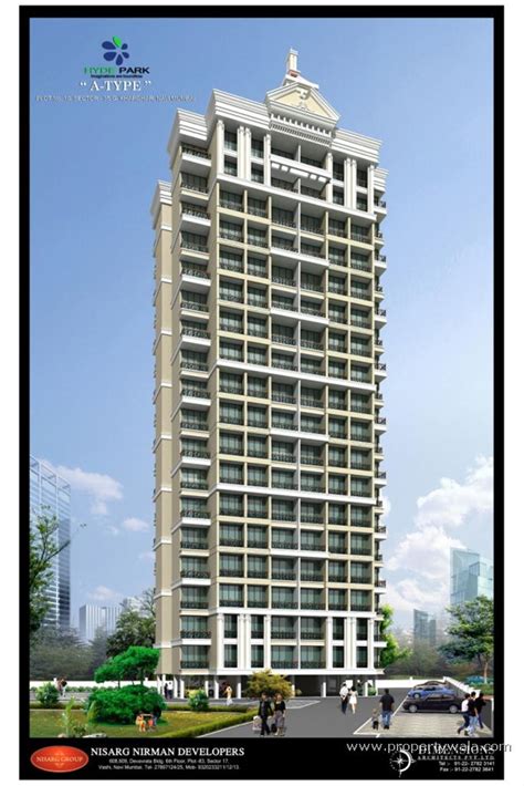 Nisarg Hyde Park - Kharghar, Navi Mumbai - Apartment Project - PropertyWala