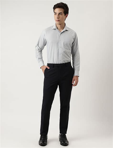 Buy Slim Fit Striped Trousers at Marks & Spencer