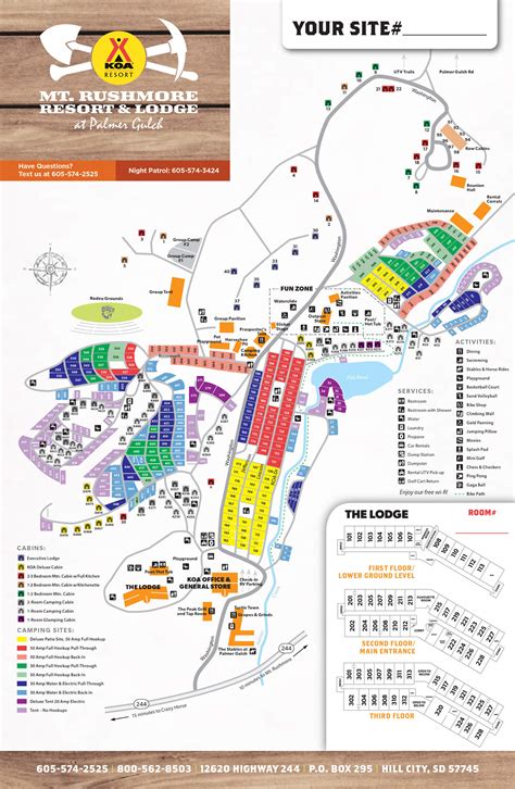 Campground Map - Mt. Rushmore Resort & Lodge at Palmer Gulch