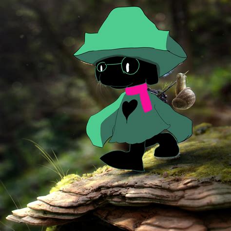 A blue smurf cat, but it's Ralsei by sniper1tails on DeviantArt