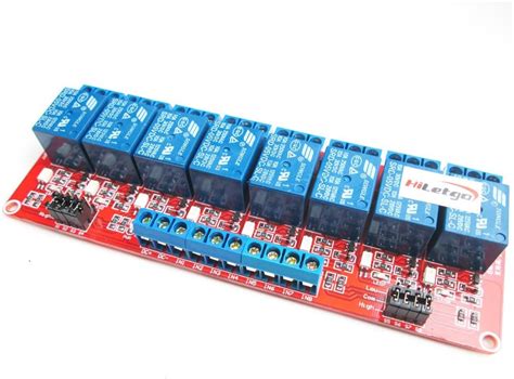 HiLetgo 8 Channel Relay Module with Opto-Isolated Trigger India | Ubuy