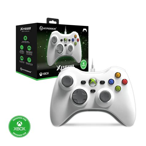 Amazon.com: Hyperkin Xenon Wired Controller - White - Officially ...