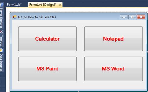 Image result for Visual Basic exe