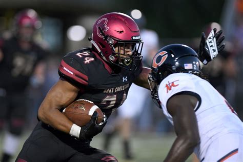 Zach Charbonnet leads Oaks Christian football to victory over Chaminade ...
