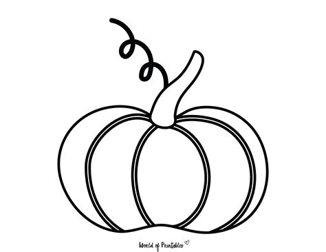 100 Pumpkin Printables - World of Printables