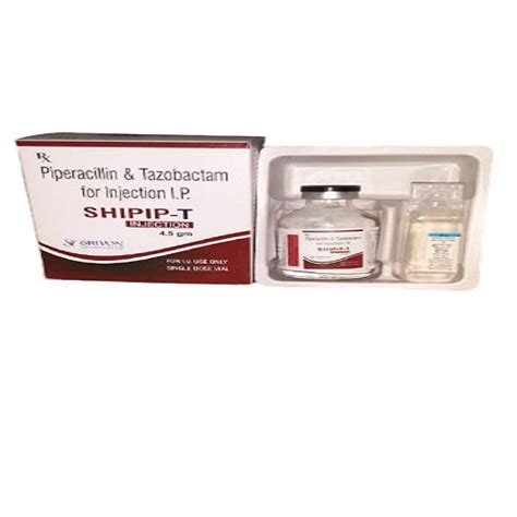 SHIPIP-T 4.5GM Injection Valcret Lifesciences Pvt. Ltd.