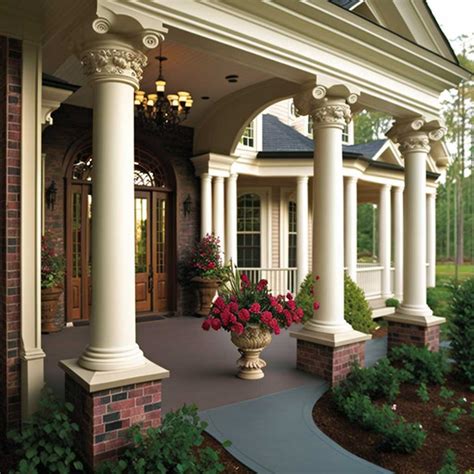 Enhance Your Home's Curb Appeal with Decorative Front Porch Columns