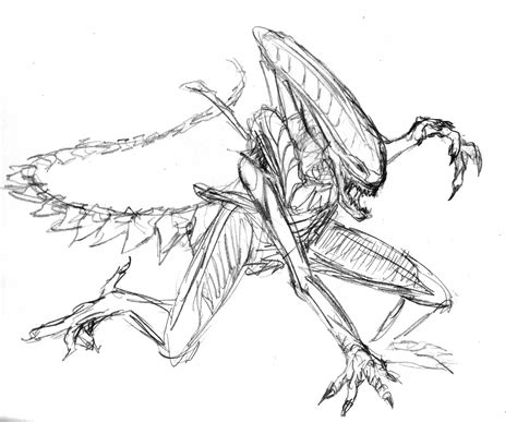 Image result for Alien Line Drawing