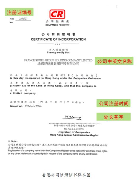 香港公司注册攻略：商业登记证与公司注册证书_港丰投资顾问