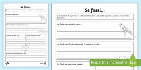 Attività Se fossi...