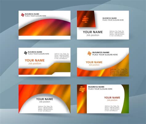Business Card Layout Template 的图像结果