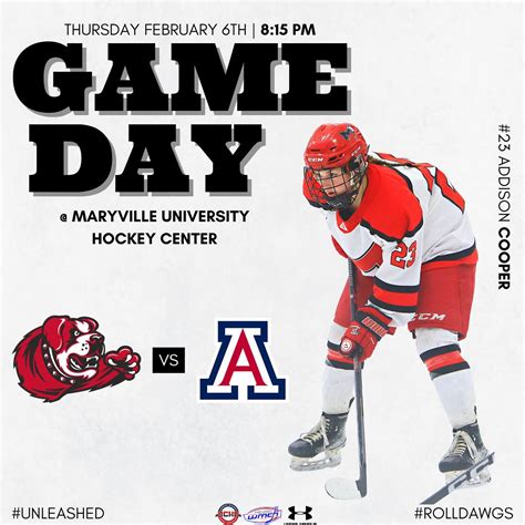 Maryville Saints Women’s DI Hockey | 🚨GAME DAY GAME DAY GAME DAY🚨 Tune ...