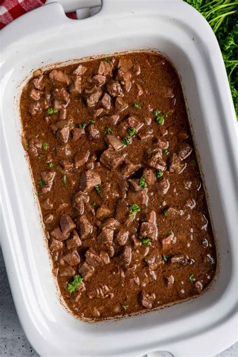 Slow Cooker Steak Bites - Slow Cooker Meals