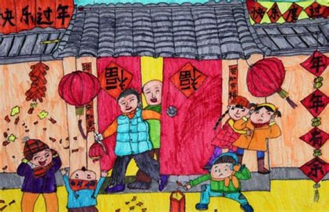 上一篇： 国庆节主题儿童画作品：祖国妈妈，生日快乐 下一篇： 过年儿童画：儿童画快乐的春节图片展示