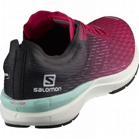 Discount Salomon Running Shoes Outlet Shop - Pink / White SONIC 3 ...