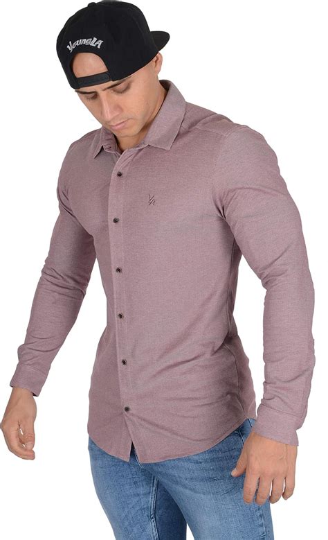 YoungLA Men’s Slim FIt Dress Shirts | Button Up India | Ubuy