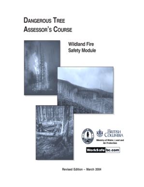 Fillable Online unbc DANGEROUS TREE ASSESSOR S COURSE Wildland Fire ...